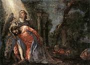 Paolo  Veronese, Christ in the Garden Supported by an Angel